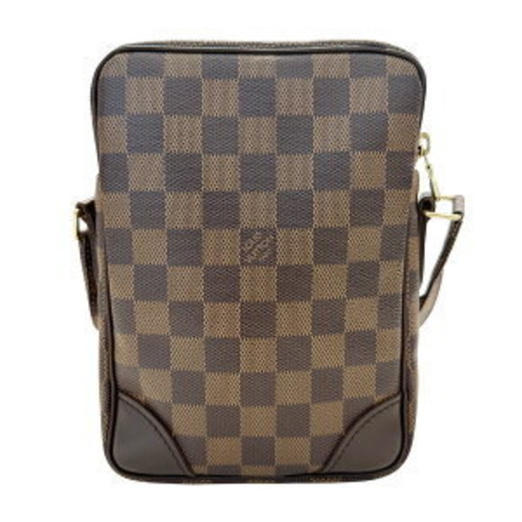Louis Vuitton Damier Ebene Brown Shoulder Bag Amazon brown crossbody - Picture 2 of 9